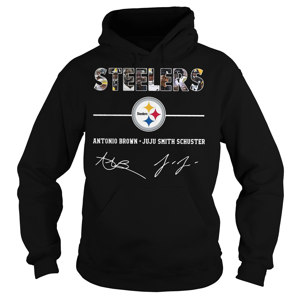 Steelers Antonio Brown and JuJu Smith Schuster shirt ladies shirt hoodie