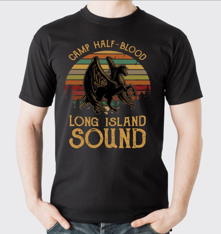 Shop Durable Camp Half-Blood T-Shirt Percy Jackson Shirt Movie T Shirt  Greek Demigod Greek Mythology Shirt Long Island Sound Mens Ladies Tee -  SA19 At