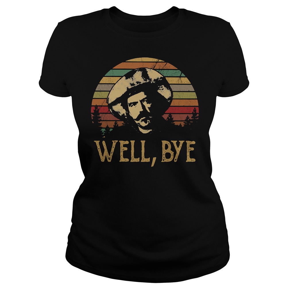 Johnny Ringo Tombstone well bye sunset shirt, ladies shirt
