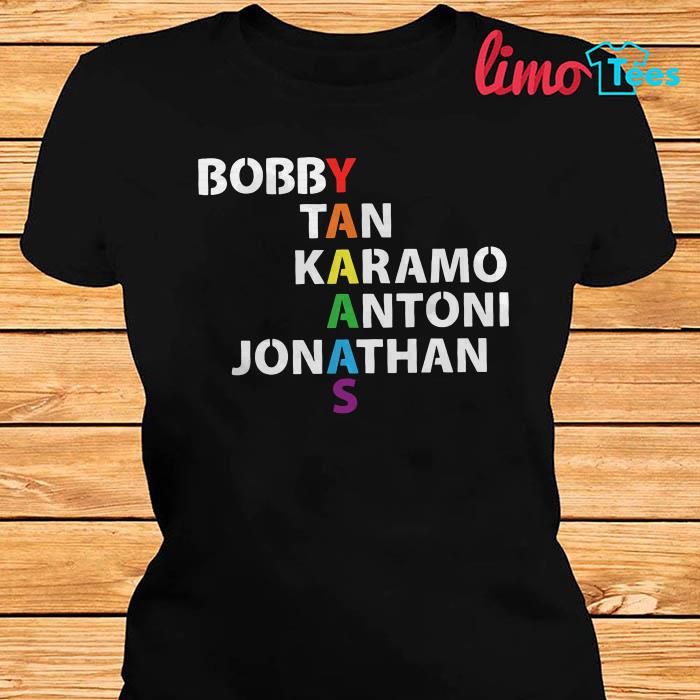 Queer Eye Bobby Tan Antoni Karamo Jonathan Yaaaas shirt, unisex shirt
