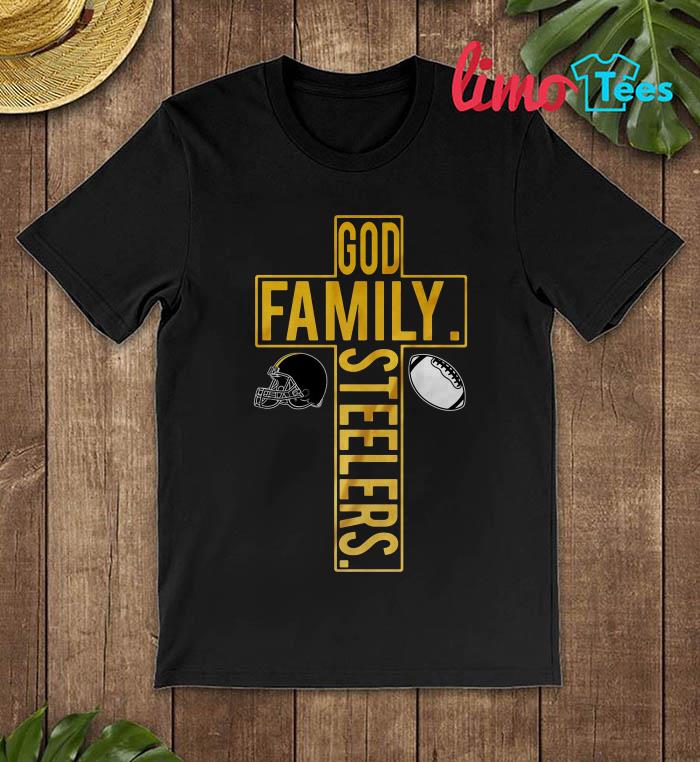 God first family second then 90 season Pittsburgh steelers shirt