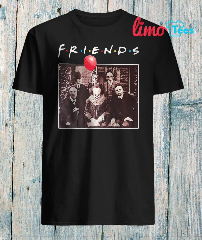 friends shirt with pennywise