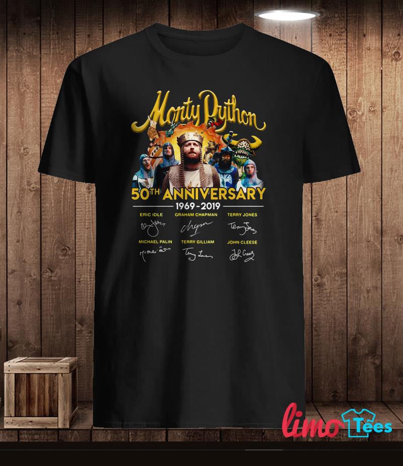 Official Monty Python 50th anniversary 1969-2019 shirt, ladies