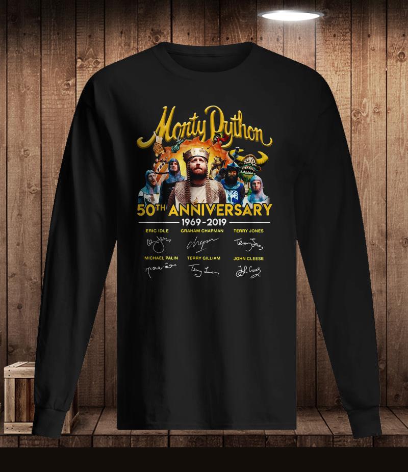 Official Monty Python 50th anniversary 1969-2019 shirt, ladies