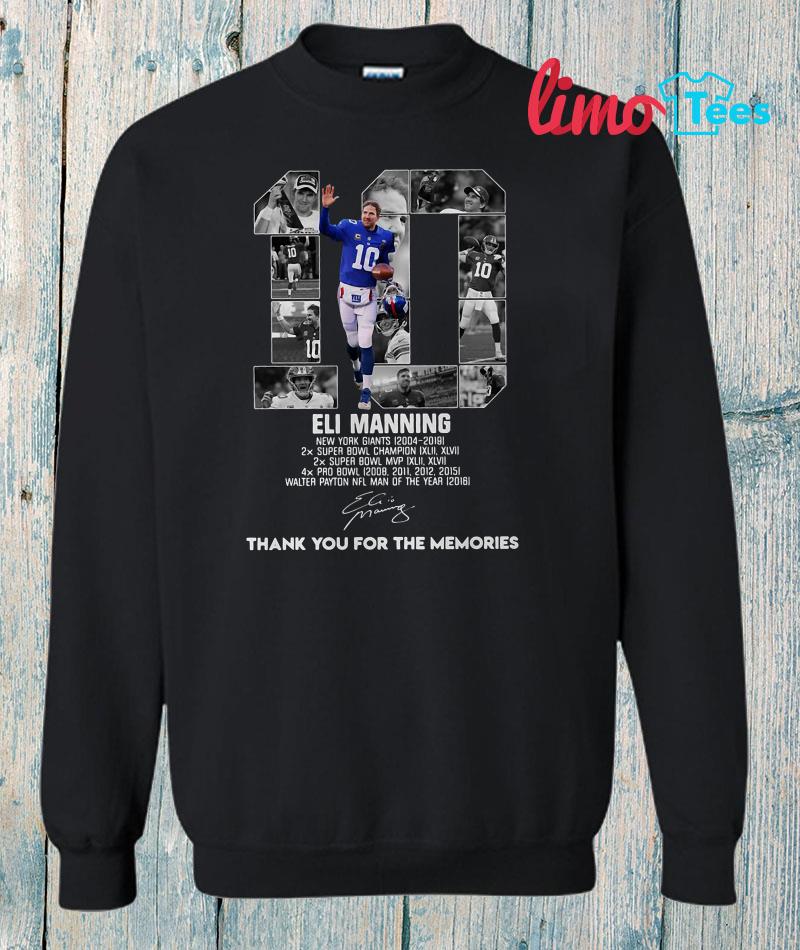 Eli manning clearance sweatshirt