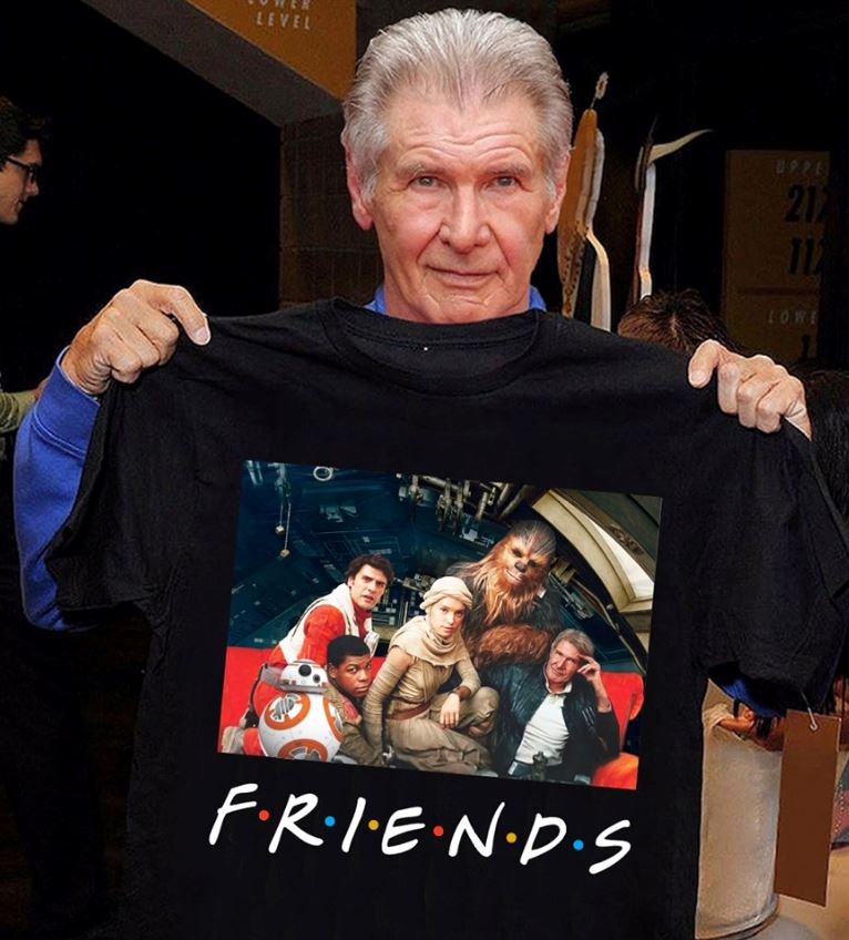 Star wars hot sale friends shirt