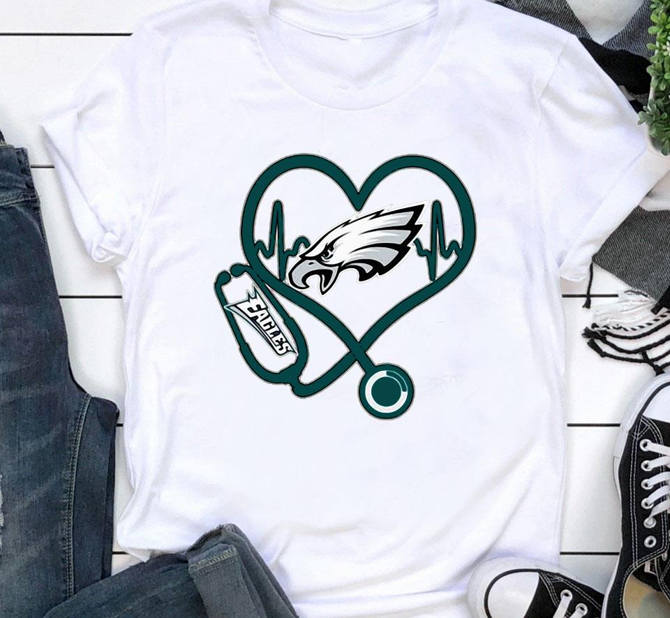 Philadelphia eagles kelly green logo shirt - Limotees