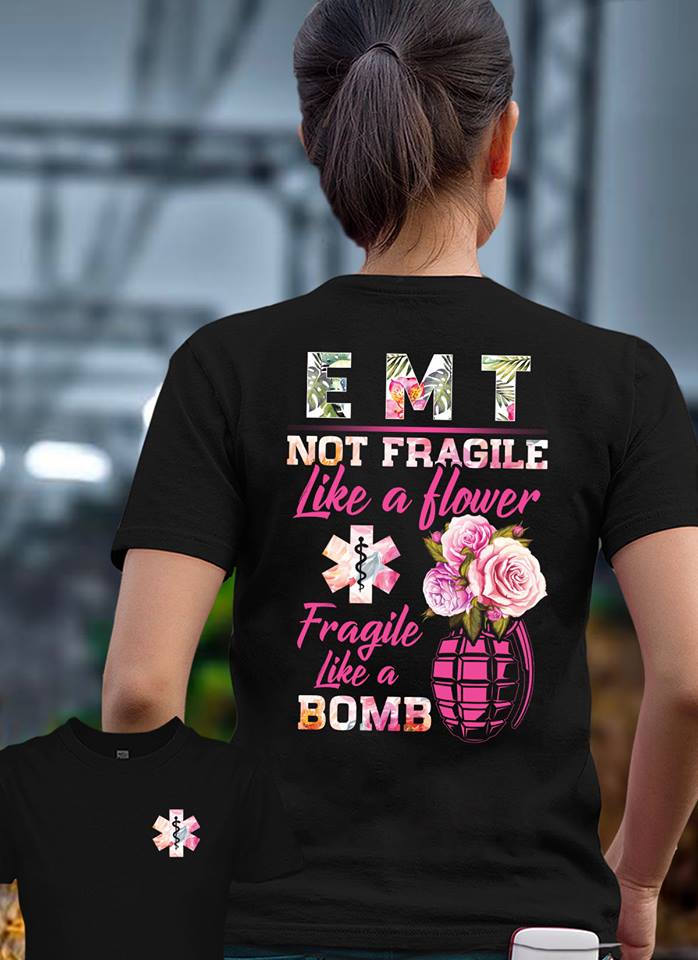 Not Fragile Like A Flower Fragile Like A Bomb Tank Top Not Fragile Like A Flower Fragile Like A Bomb Tank Top