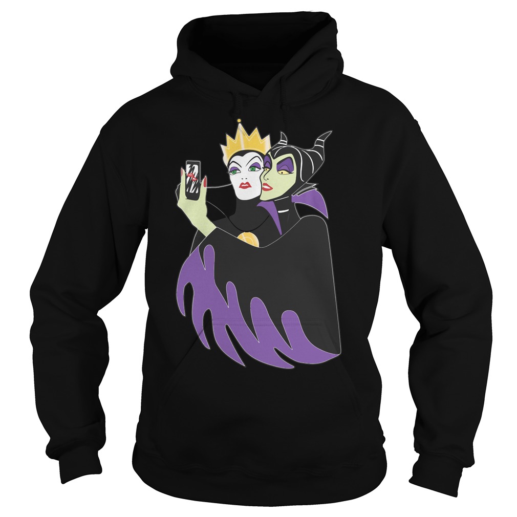 Maleficent and Evil Queen wicked selfie returns Disney shirt sweater