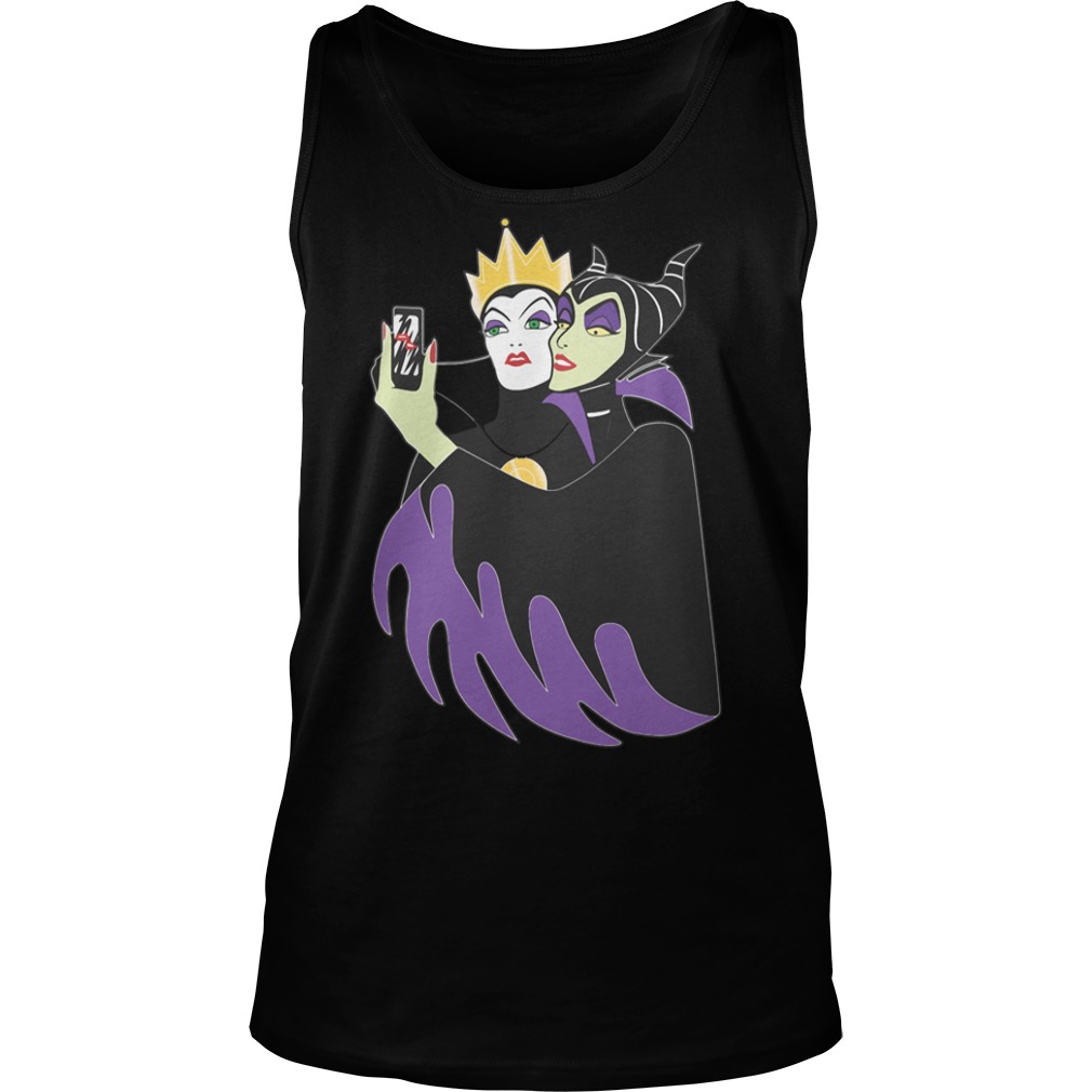 Maleficent and Evil Queen wicked selfie returns Disney shirt sweater