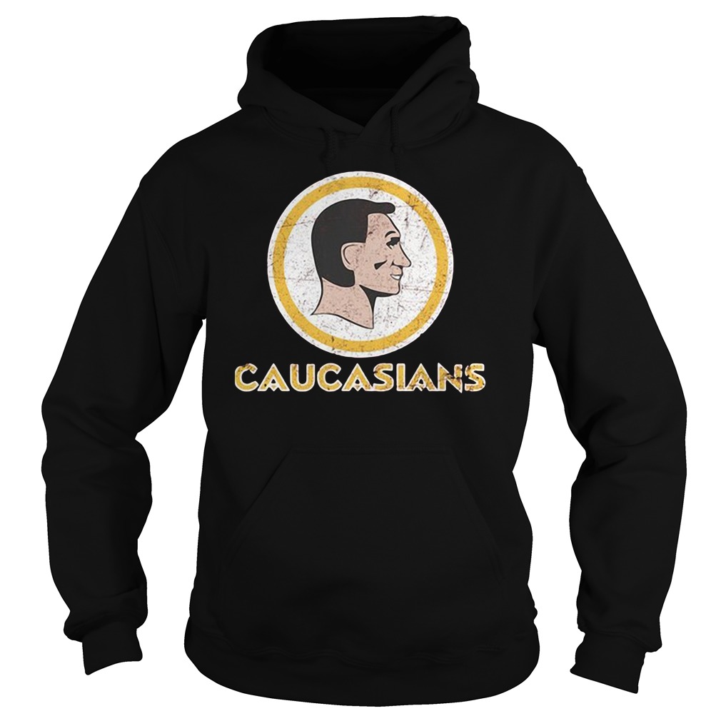 My 'Caucasians' shirt exposes hypocrisy over racist logos, Redskins