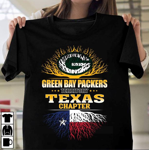 Green bay packers texas on sale shirt