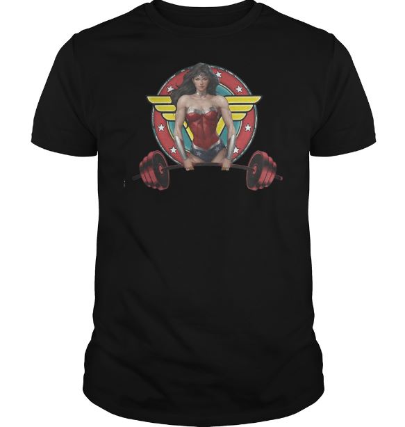 Gym training to be wonder woman shirt, hoodie, tank top and sweater