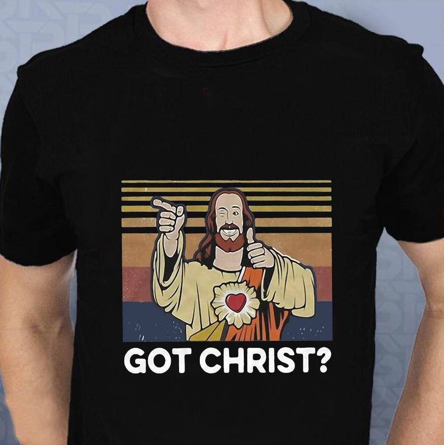 Jesus Buddy Christ Funny Comedy Movie Men/'s T-Shirt Cotton Black Tee Got Christ