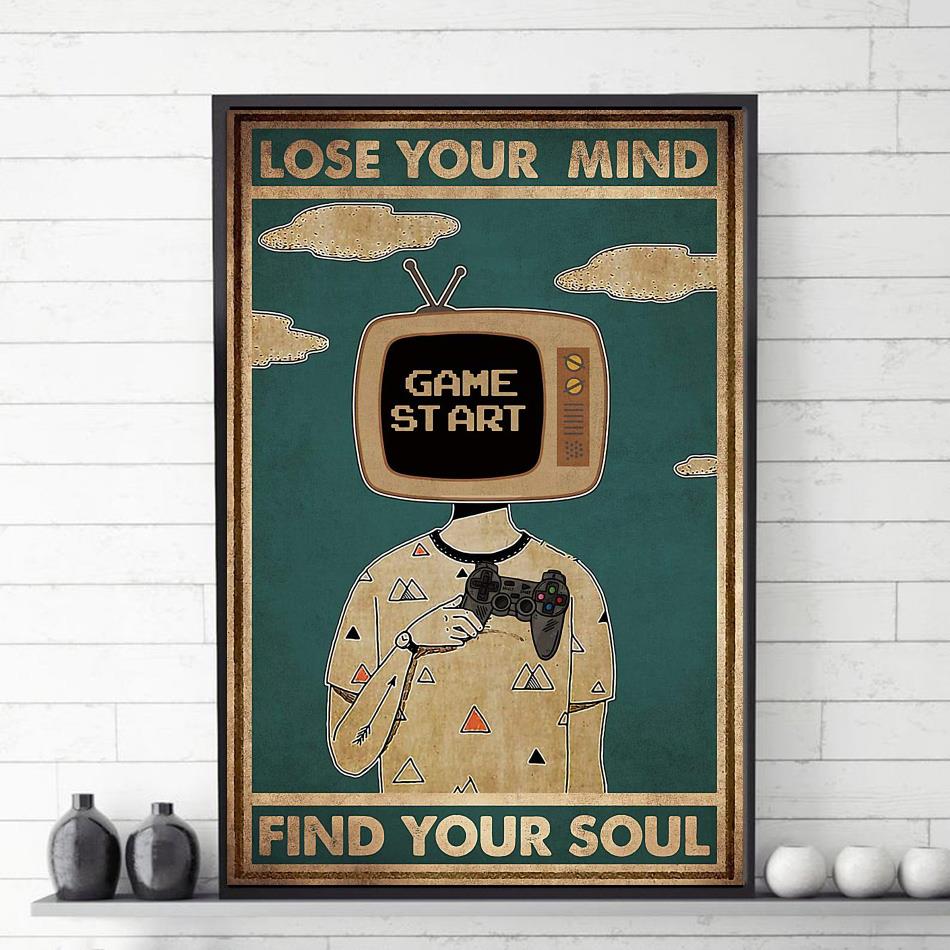 Game start lose my mind and find my soul poster