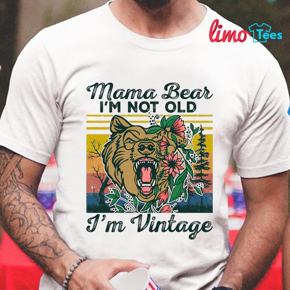 : Vintage Mama Bear T-Shirt