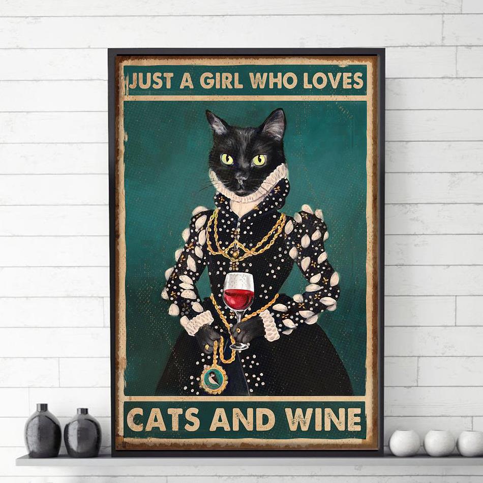 Love at first wine - Red Wine Cats